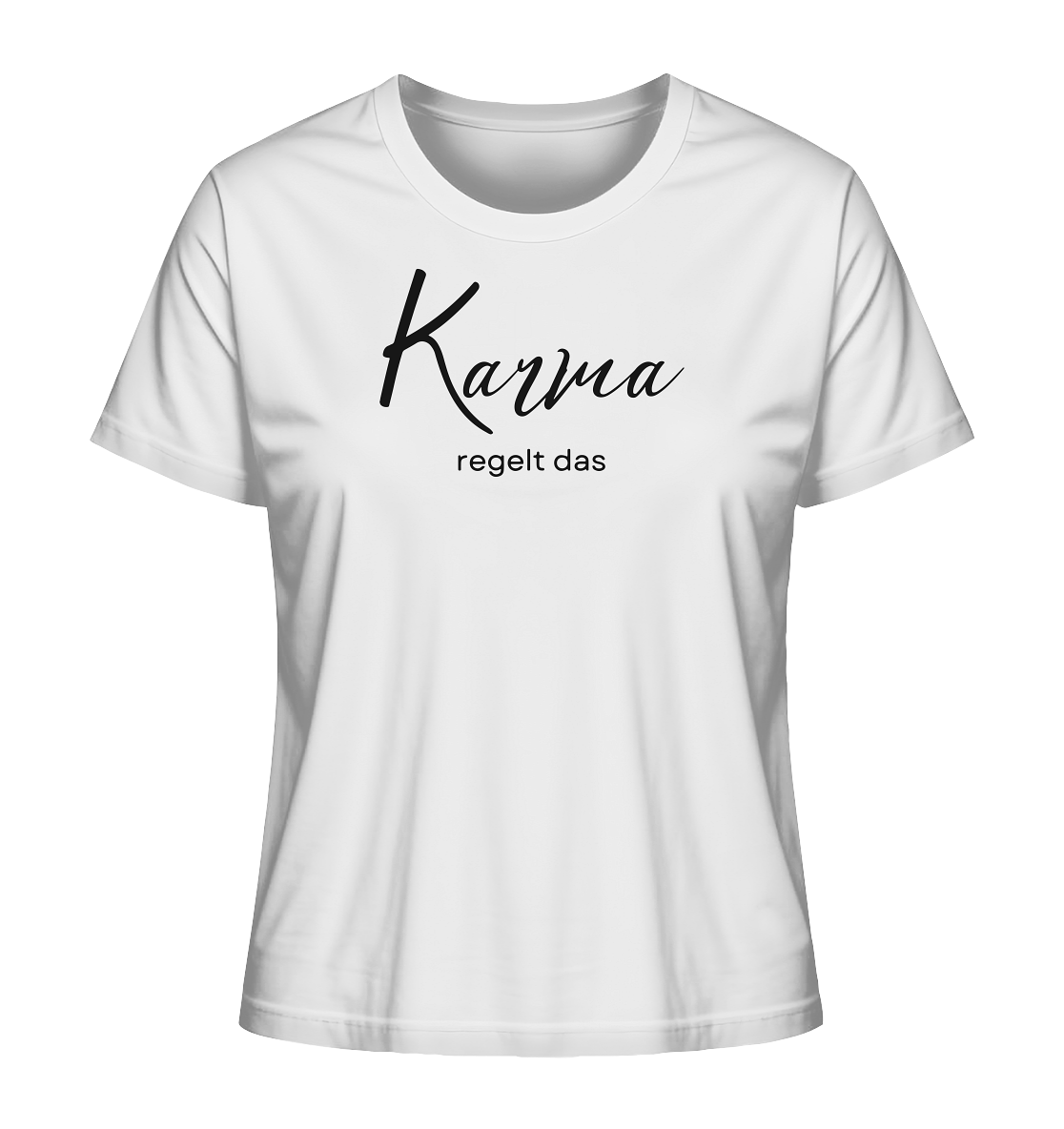 Karma Regelt Das - Ladies Organic Shirt