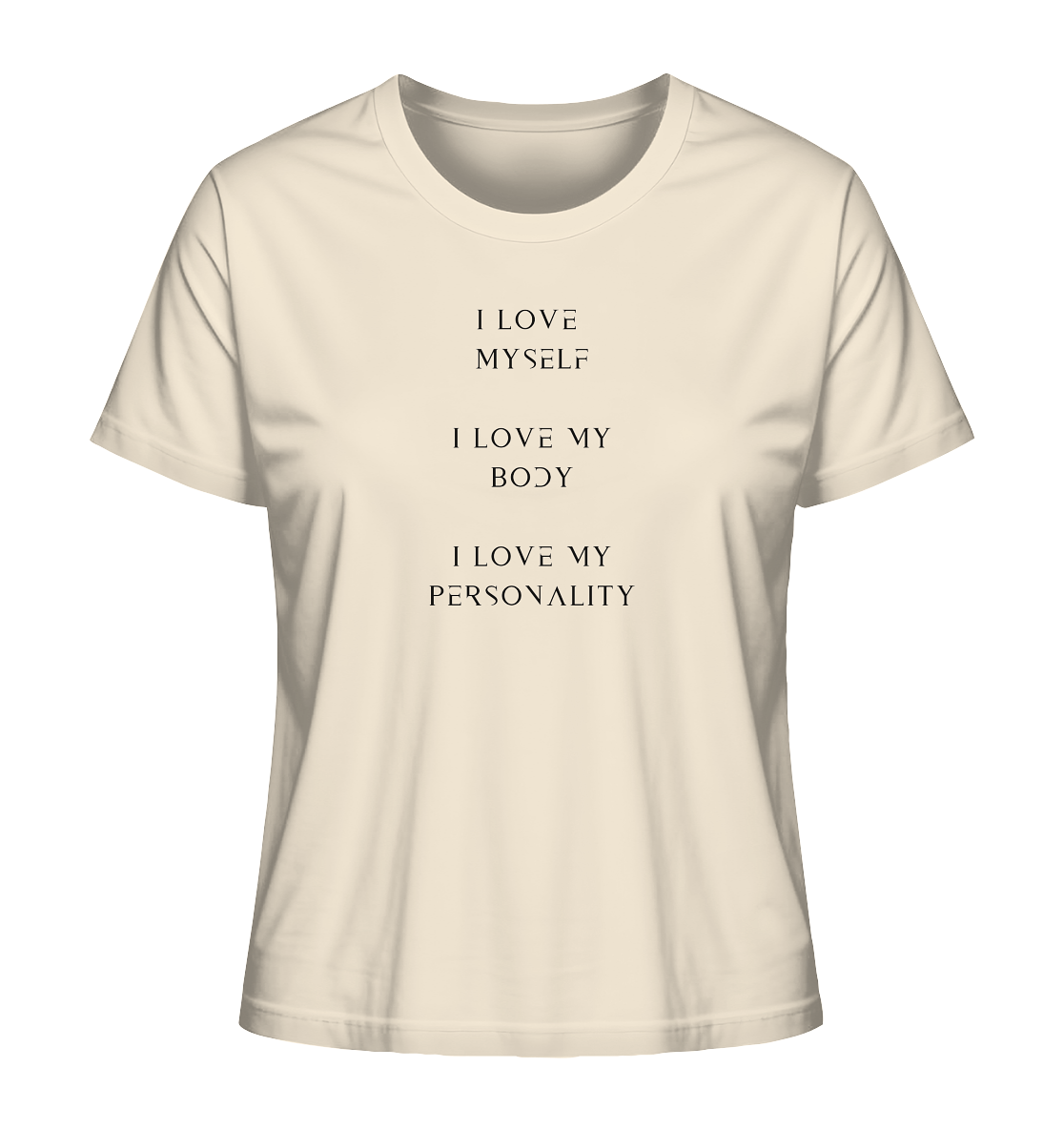 I Love Myself - Ladies Organic Shirt