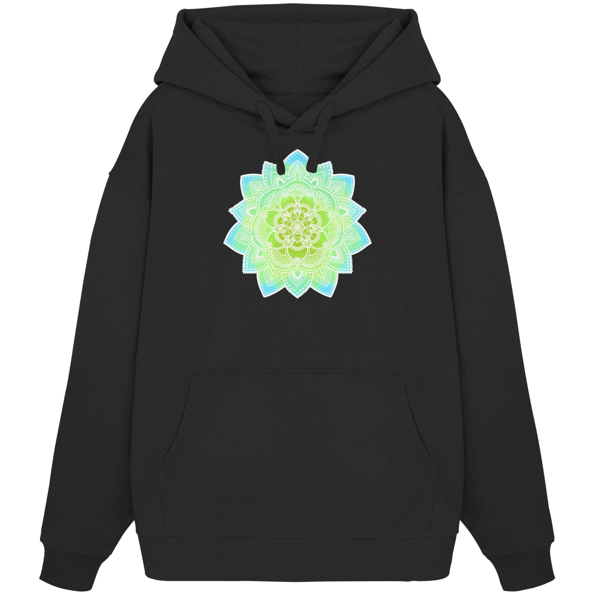 Mandala Bunt - Organic Oversize Hoodie