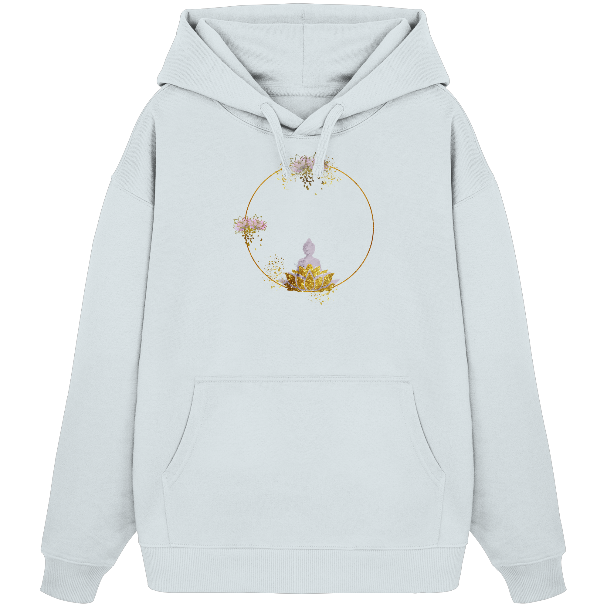 Buddha in Ring - Organic Oversize Hoodie