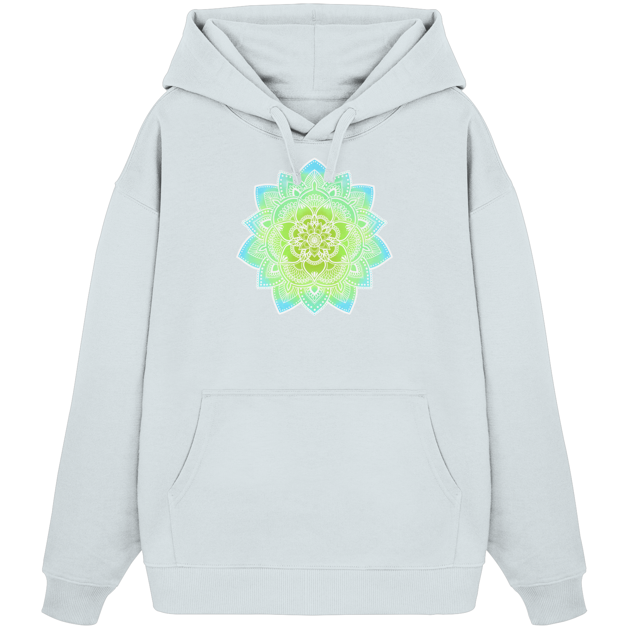 Mandala Bunt - Organic Oversize Hoodie