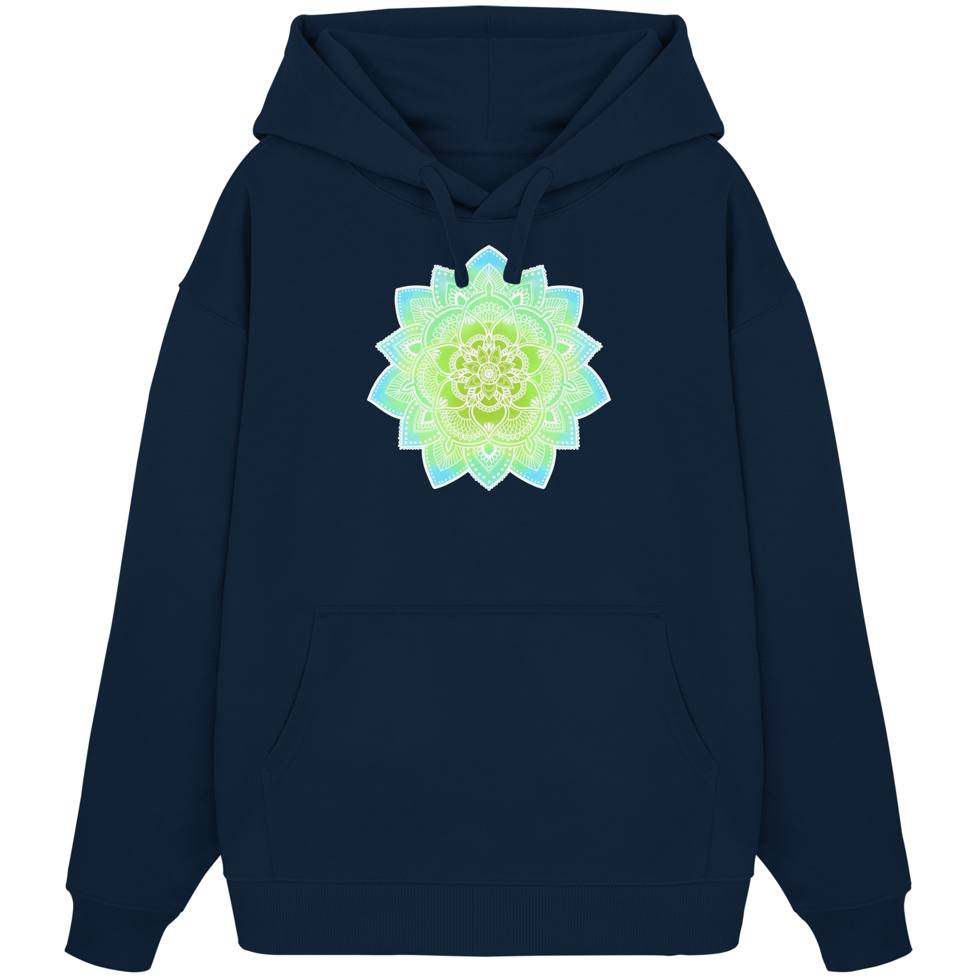 Mandala Bunt - Organic Oversize Hoodie
