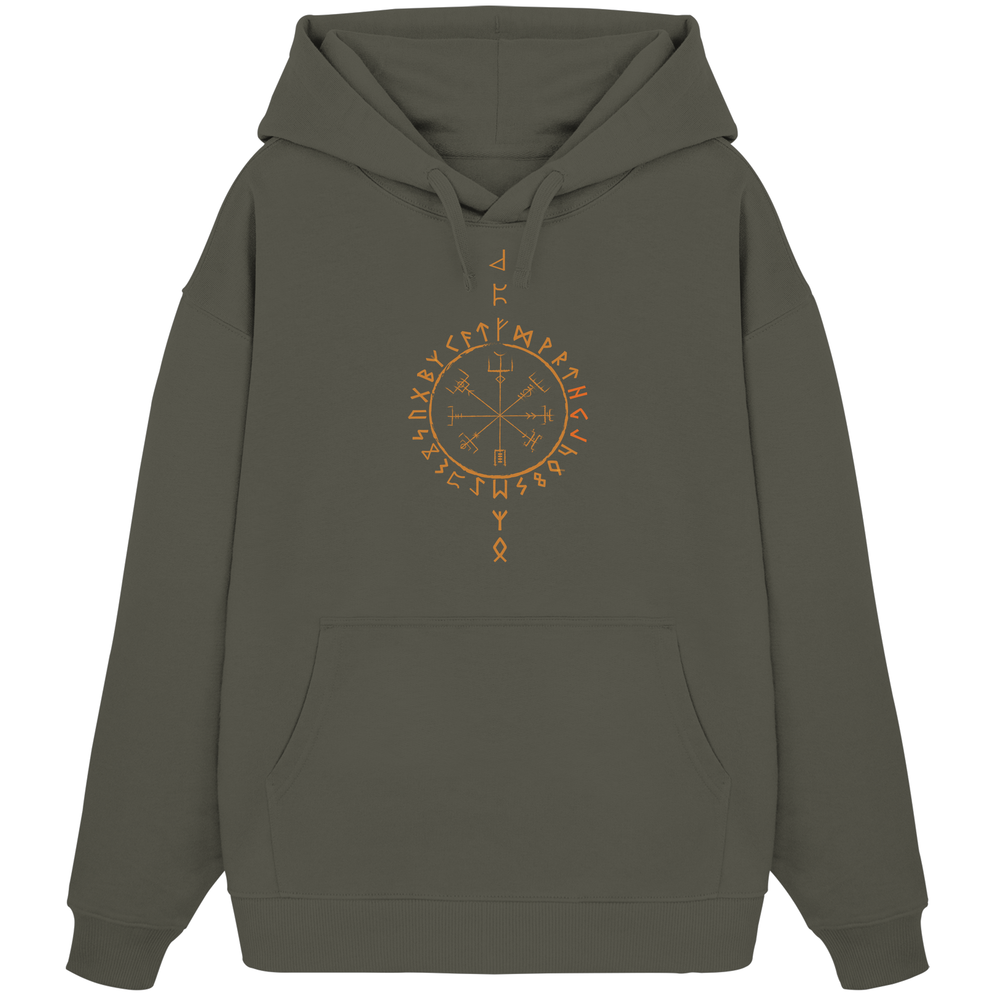 Schicksalsrad - Organic Oversize Hoodie
