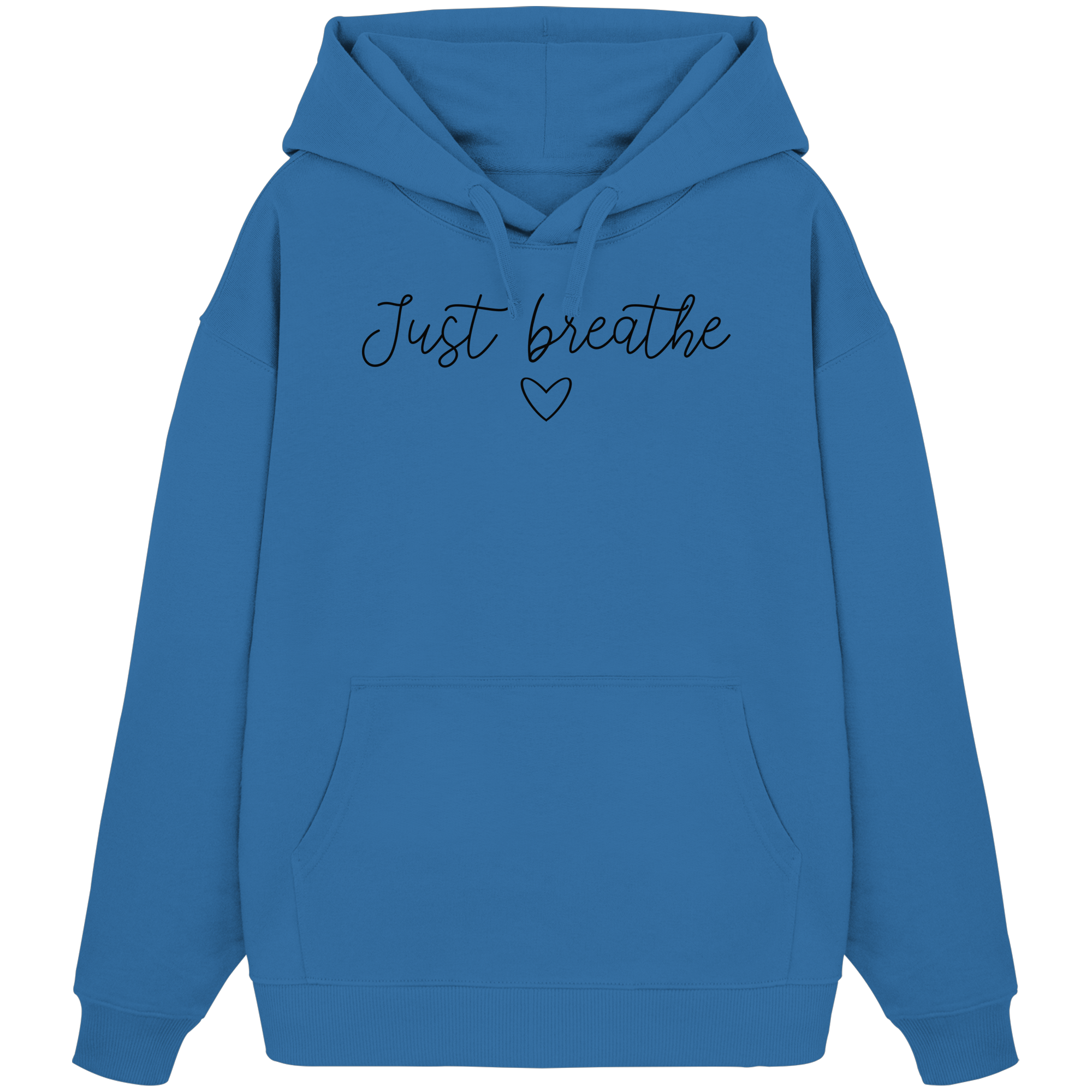 Just Breathe - Organic Oversize Hoodie