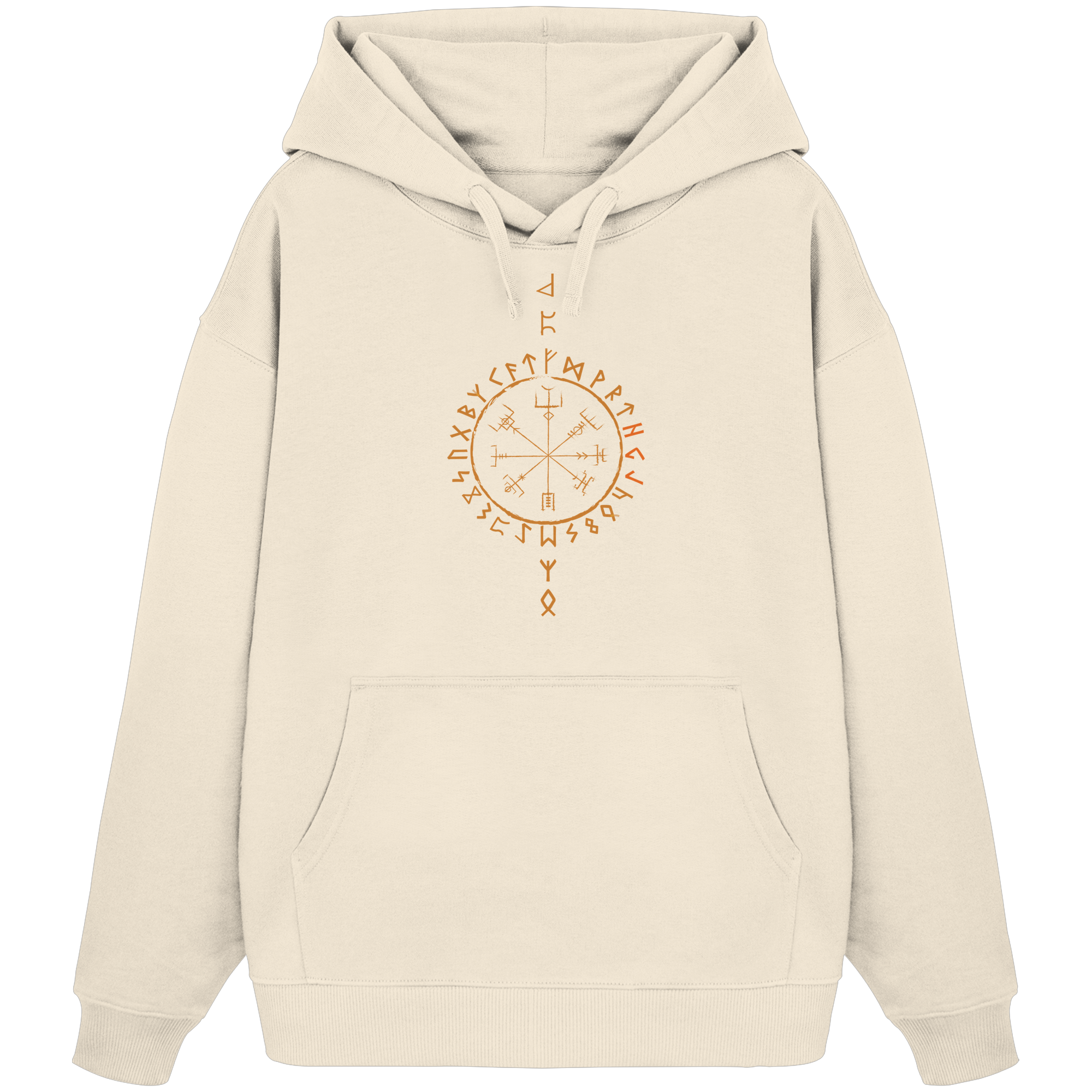 Schicksalsrad - Organic Oversize Hoodie