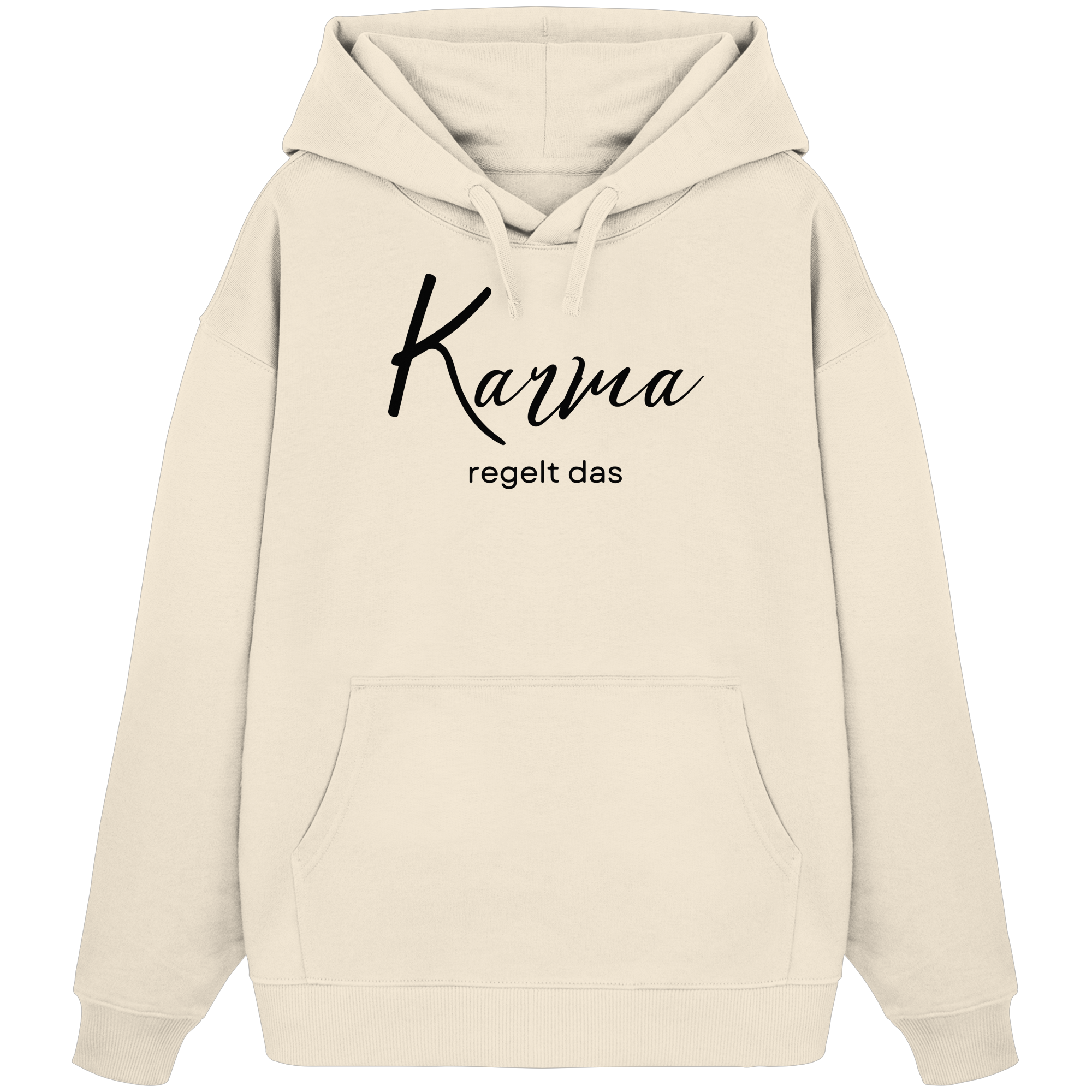 Karma Regelt Das - Organic Oversize Hoodie
