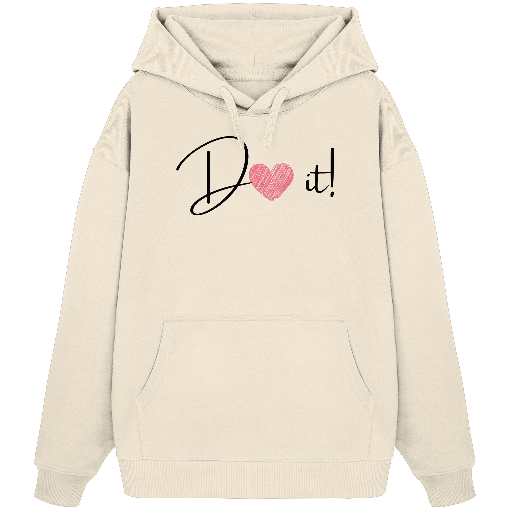 Do It - Organic Oversize Hoodie