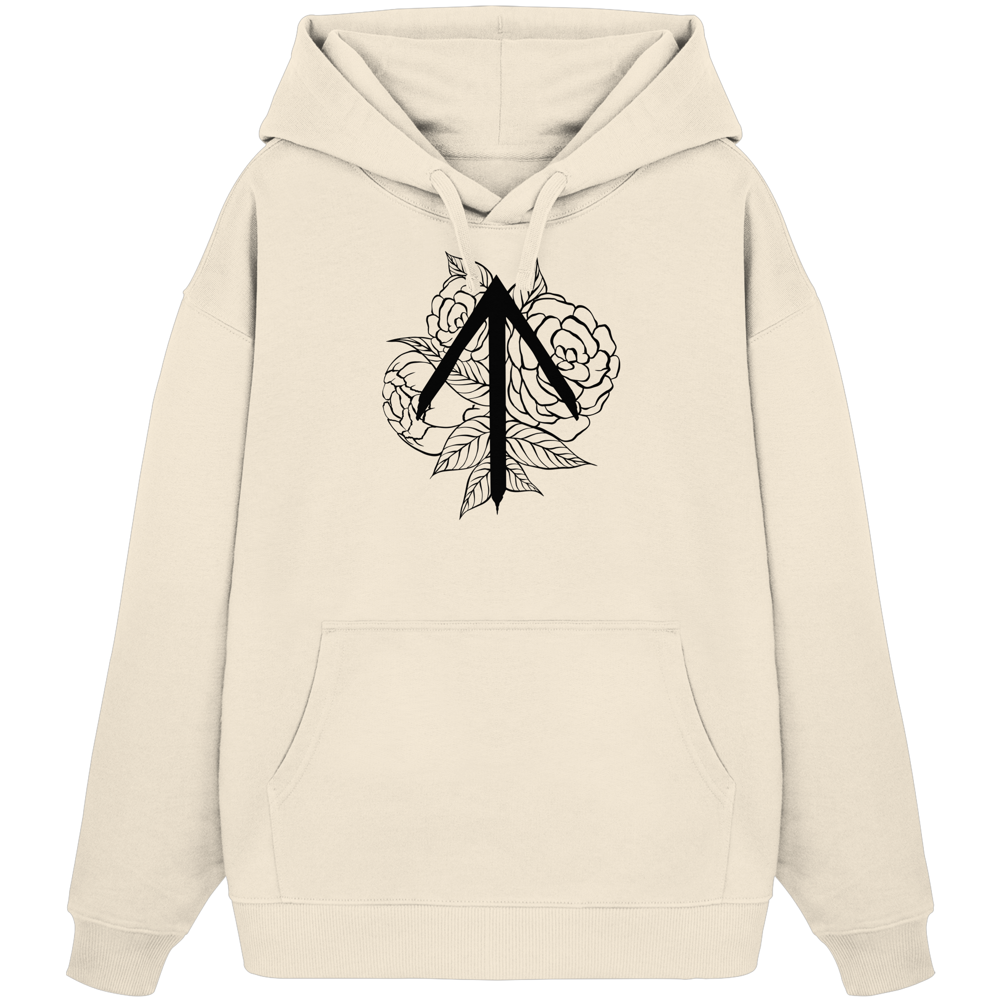 Rune Pfeil - Organic Oversize Hoodie