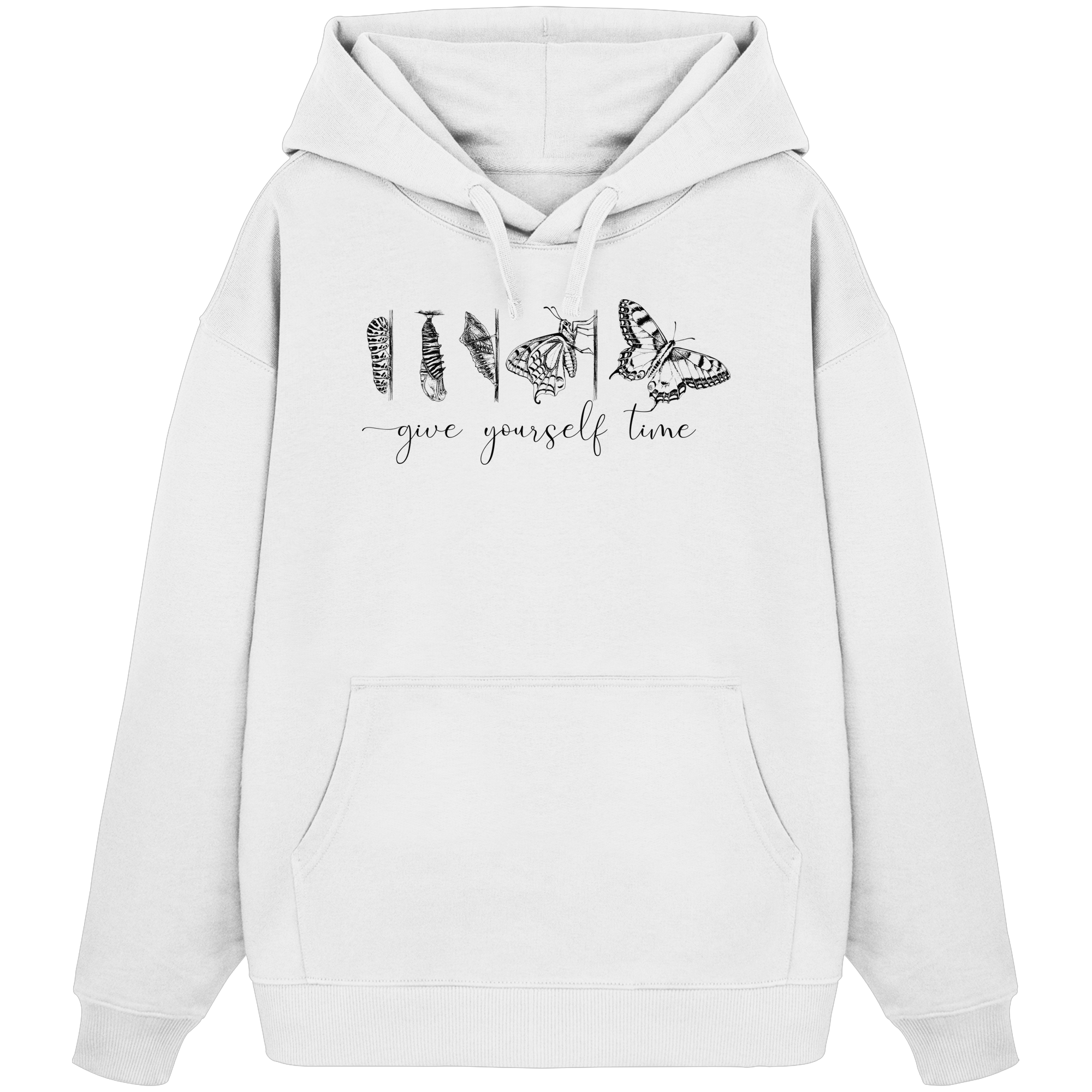 Give Yourself Time - Organic Oversize Hoodie