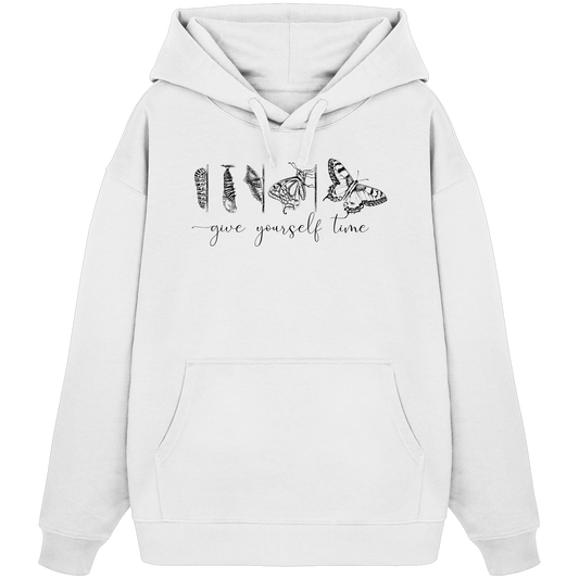 Give Yourself Time - Organic Oversize Hoodie