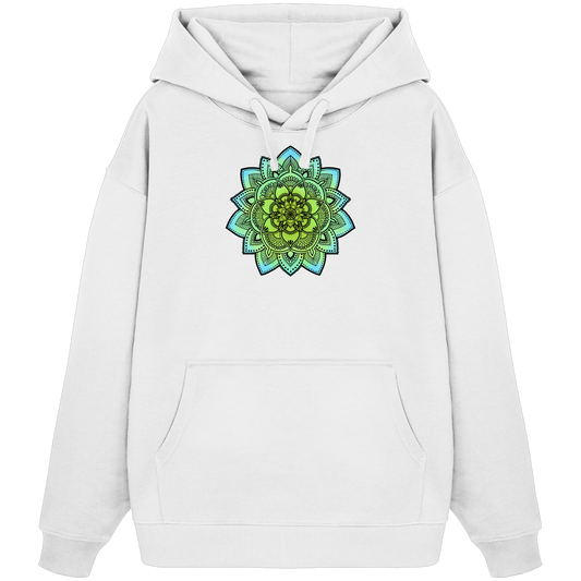 Mandala Bunt  - Organic Oversize Hoodie