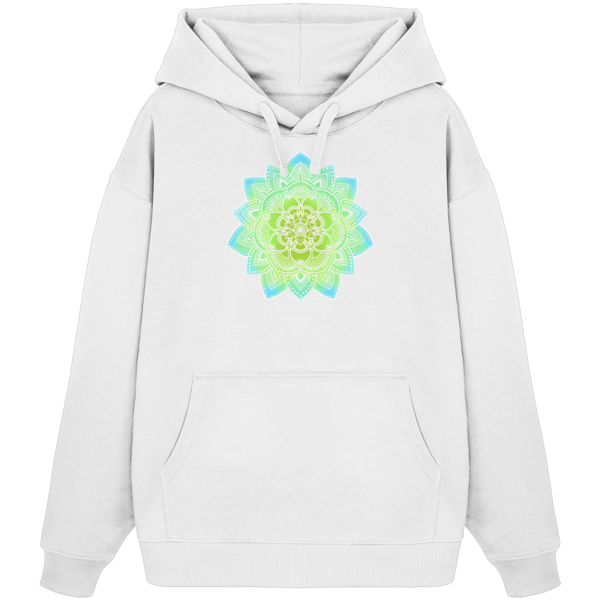 Mandala Bunt - Organic Oversize Hoodie