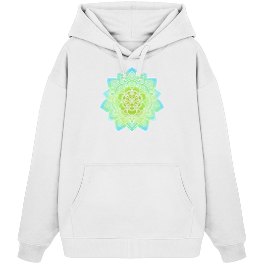 Mandala Bunt - Organic Oversize Hoodie
