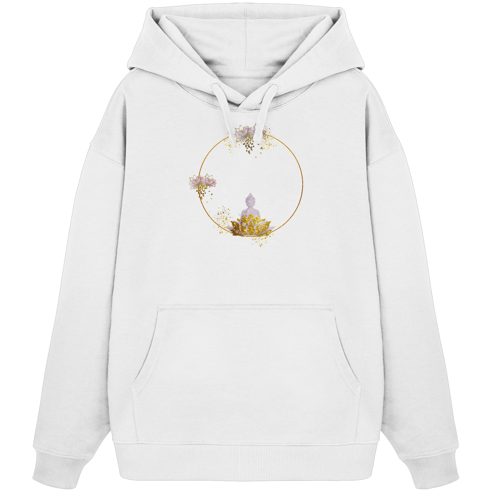 Buddha in Ring - Organic Oversize Hoodie
